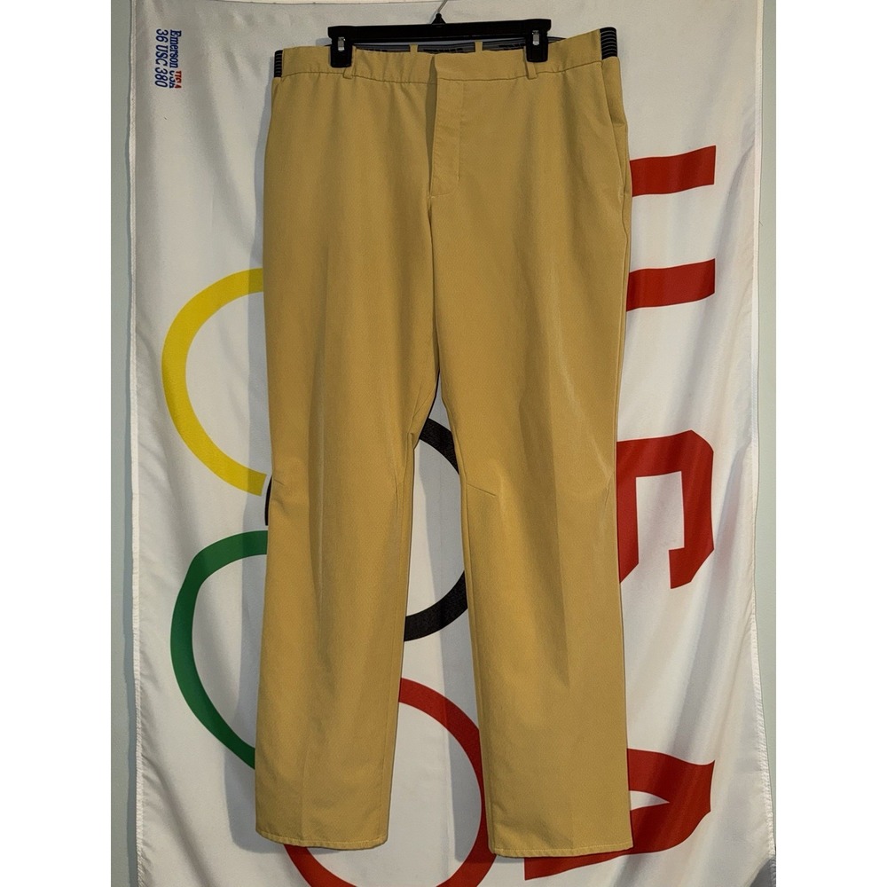 Nike Golf Pants Mens 36x32 Khaki Chino Casual Stretch Performance